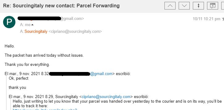 Reliable Forwarding Italy 402 Reliable Forwarding Italy 402